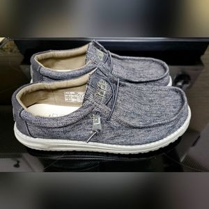 Hey Dude Wally Woven, Color: Carbon 2, size 12